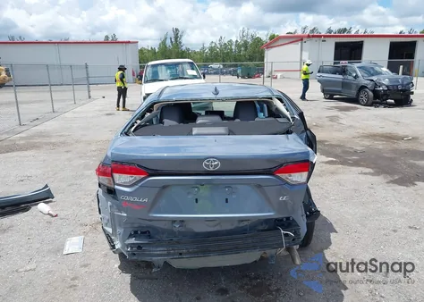 2025 Toyota Corolla Le from USA, damaged, VIN 5YFB4MDE3SP239111